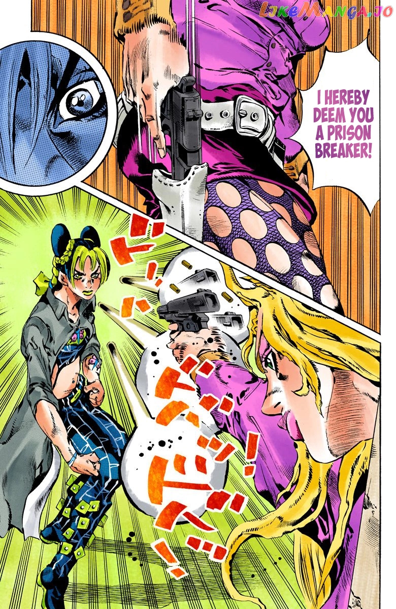 Jojo's Bizarre Adventure Part 6: Stone Ocean chapter 100 - page 9