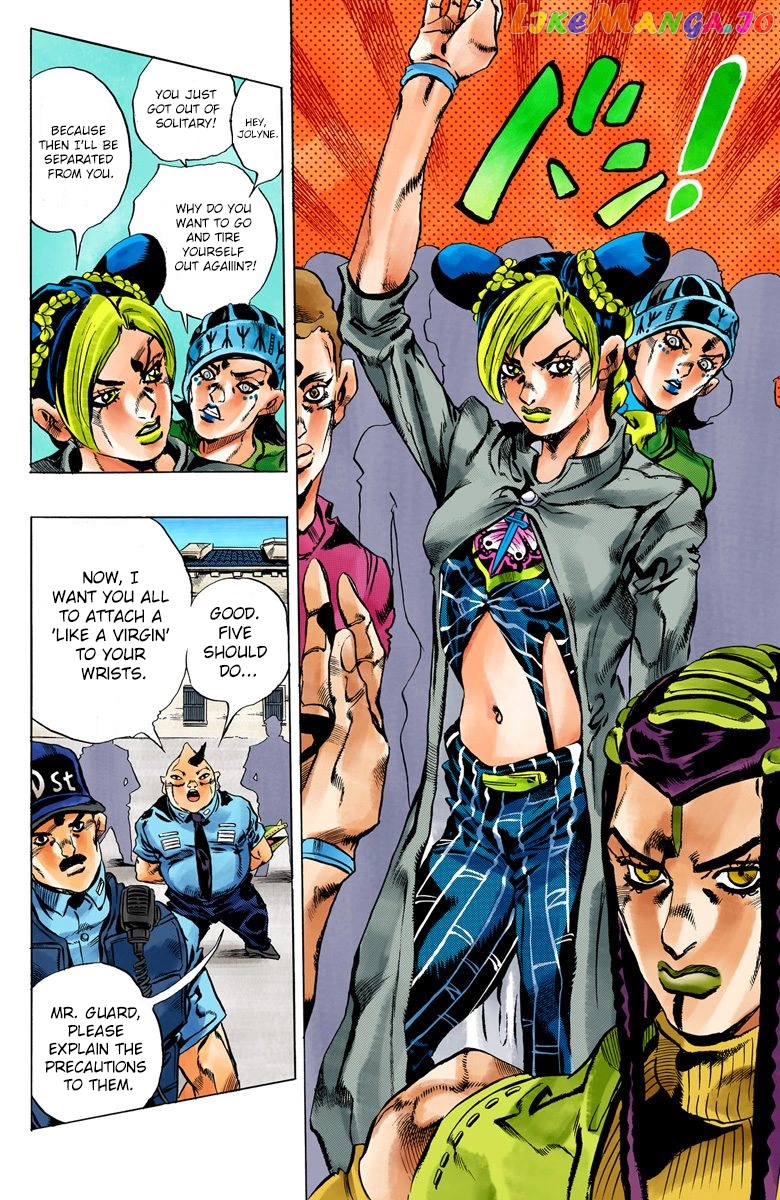 Jojo's Bizarre Adventure Part 6: Stone Ocean chapter 26 - page 10