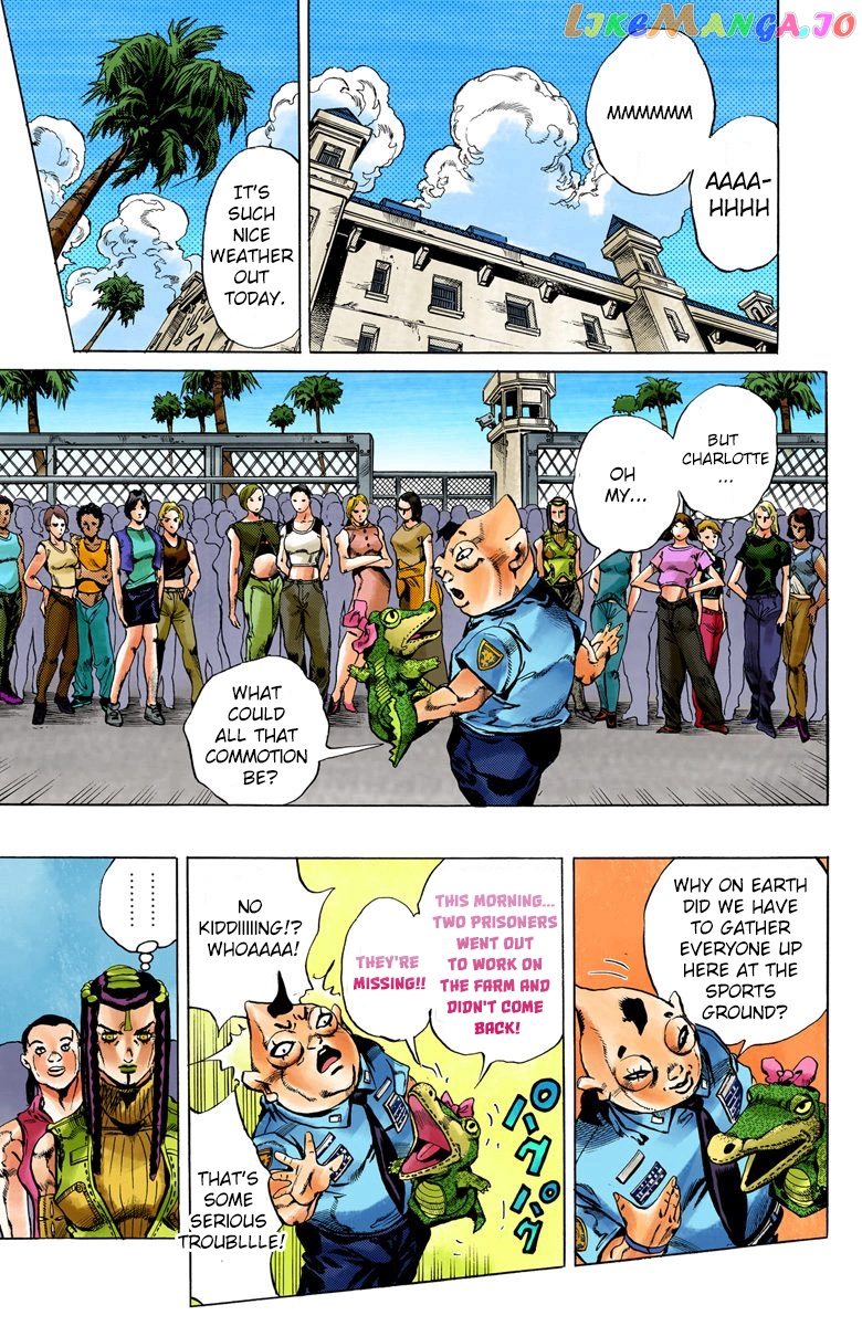 Jojo's Bizarre Adventure Part 6: Stone Ocean chapter 26 - page 7