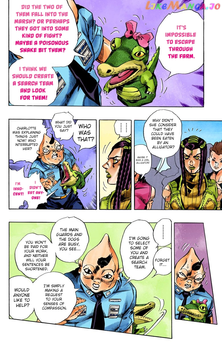 Jojo's Bizarre Adventure Part 6: Stone Ocean chapter 26 - page 8