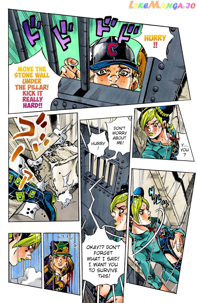 Jojo's Bizarre Adventure Part 6: Stone Ocean chapter 14 - page 12