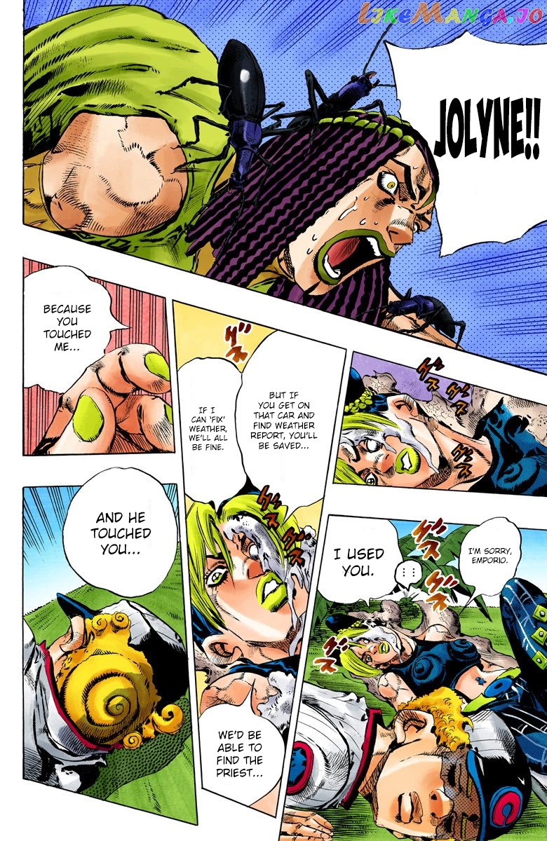 Jojo's Bizarre Adventure Part 6: Stone Ocean chapter 132 - page 16