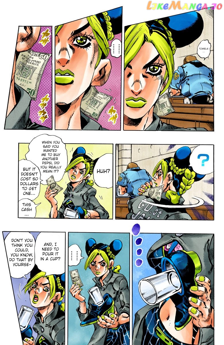Jojo's Bizarre Adventure Part 6: Stone Ocean chapter 41 - page 10