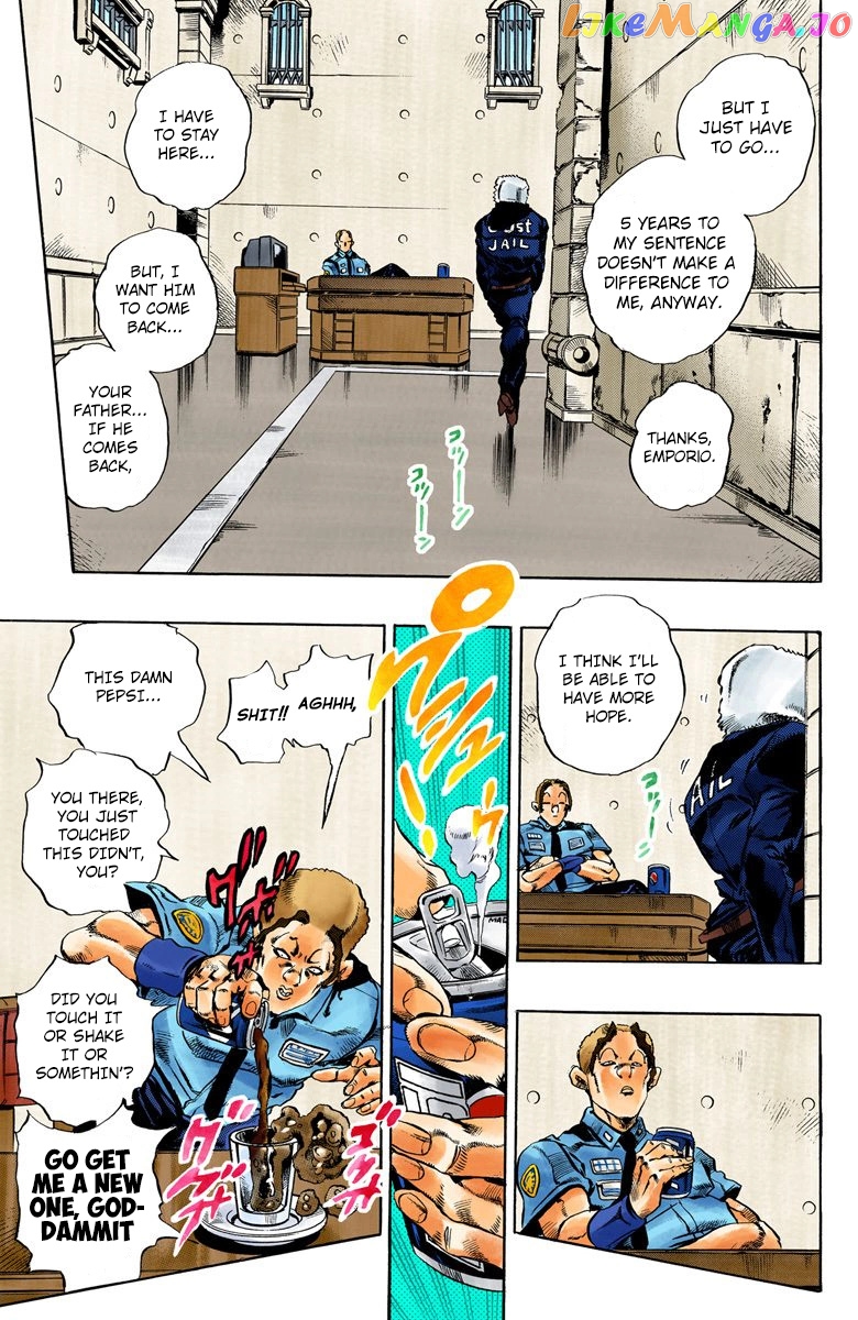Jojo's Bizarre Adventure Part 6: Stone Ocean chapter 41 - page 8