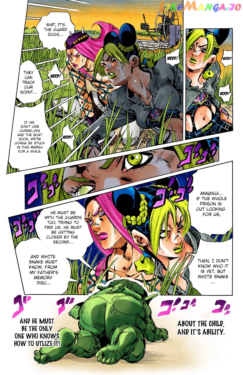 Jojo's Bizarre Adventure Part 6: Stone Ocean chapter 87 - page 4