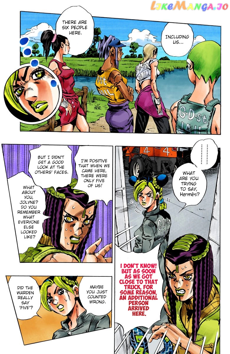 Jojo's Bizarre Adventure Part 6: Stone Ocean chapter 27 - page 14