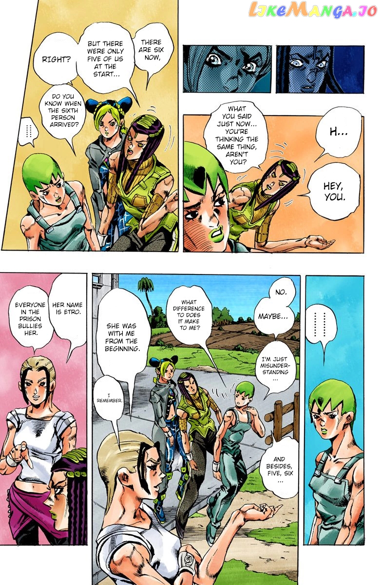 Jojo's Bizarre Adventure Part 6: Stone Ocean chapter 27 - page 16