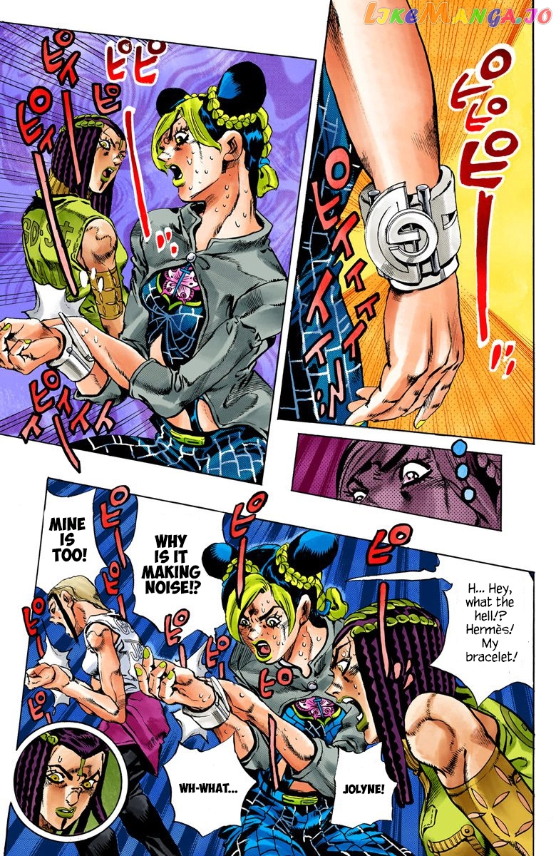 Jojo's Bizarre Adventure Part 6: Stone Ocean chapter 27 - page 18