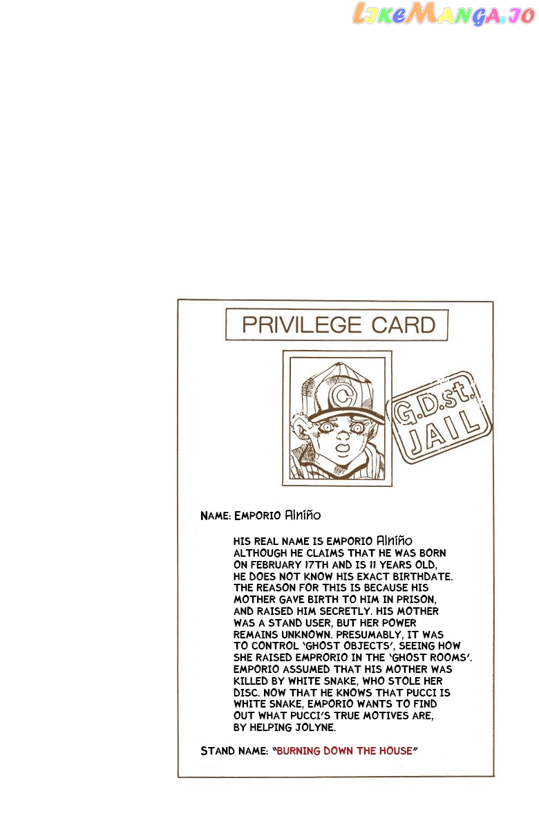 Jojo's Bizarre Adventure Part 6: Stone Ocean chapter 101 - page 1