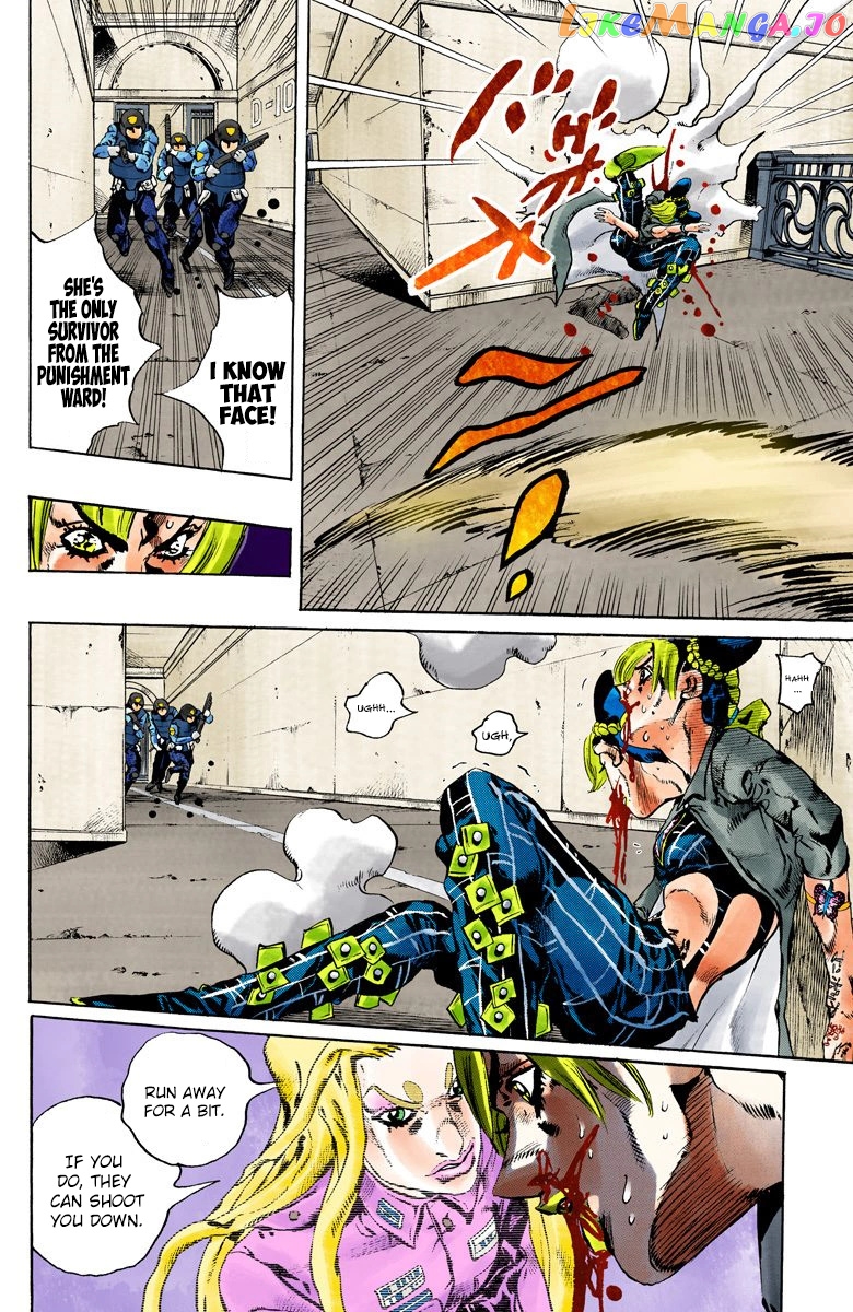 Jojo's Bizarre Adventure Part 6: Stone Ocean chapter 101 - page 12