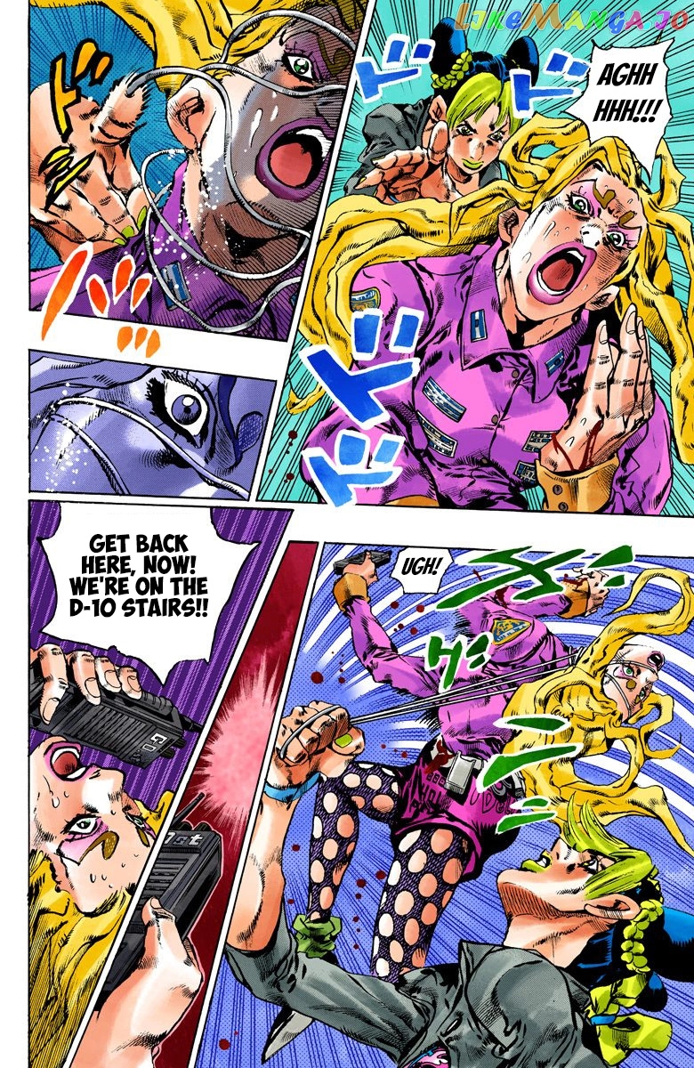 Jojo's Bizarre Adventure Part 6: Stone Ocean chapter 101 - page 8