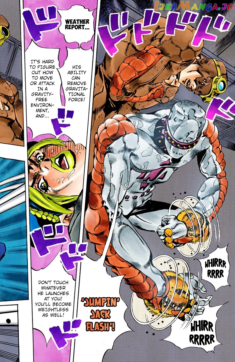 Jojo's Bizarre Adventure Part 6: Stone Ocean chapter 42 - page 11