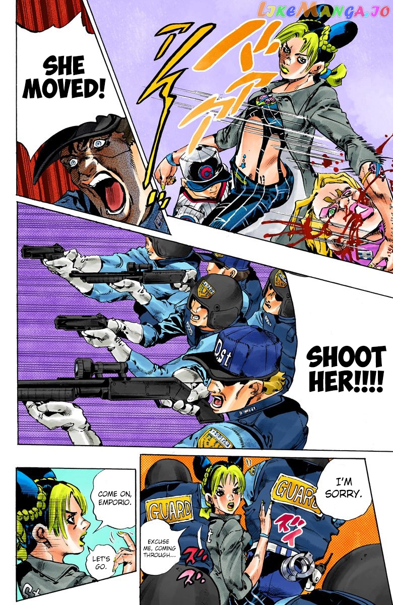 Jojo's Bizarre Adventure Part 6: Stone Ocean chapter 102 - page 13