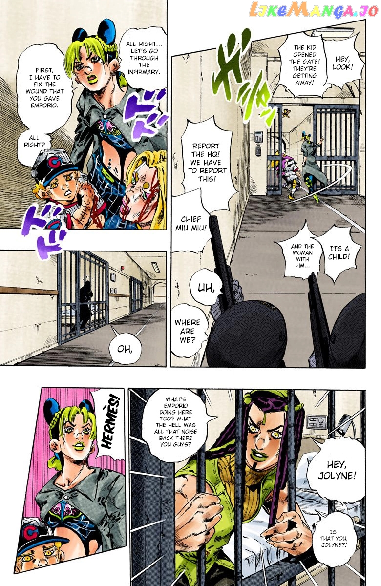 Jojo's Bizarre Adventure Part 6: Stone Ocean chapter 102 - page 16