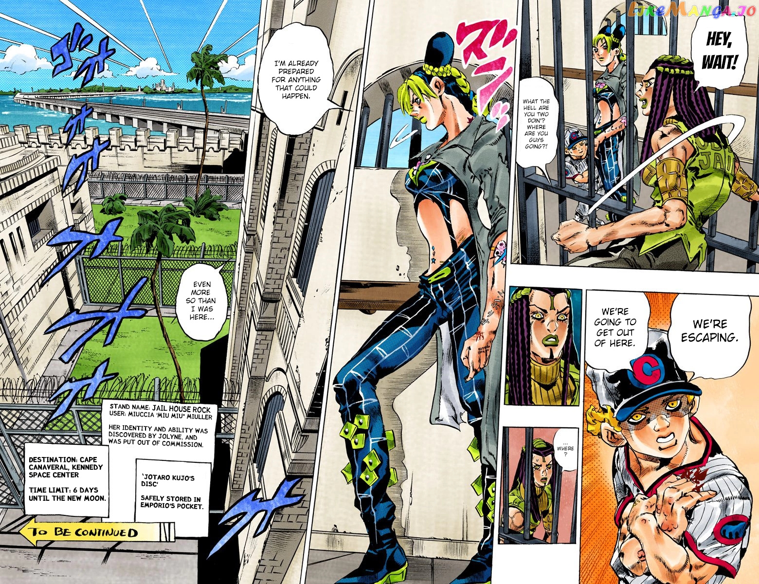 Jojo's Bizarre Adventure Part 6: Stone Ocean chapter 102 - page 17