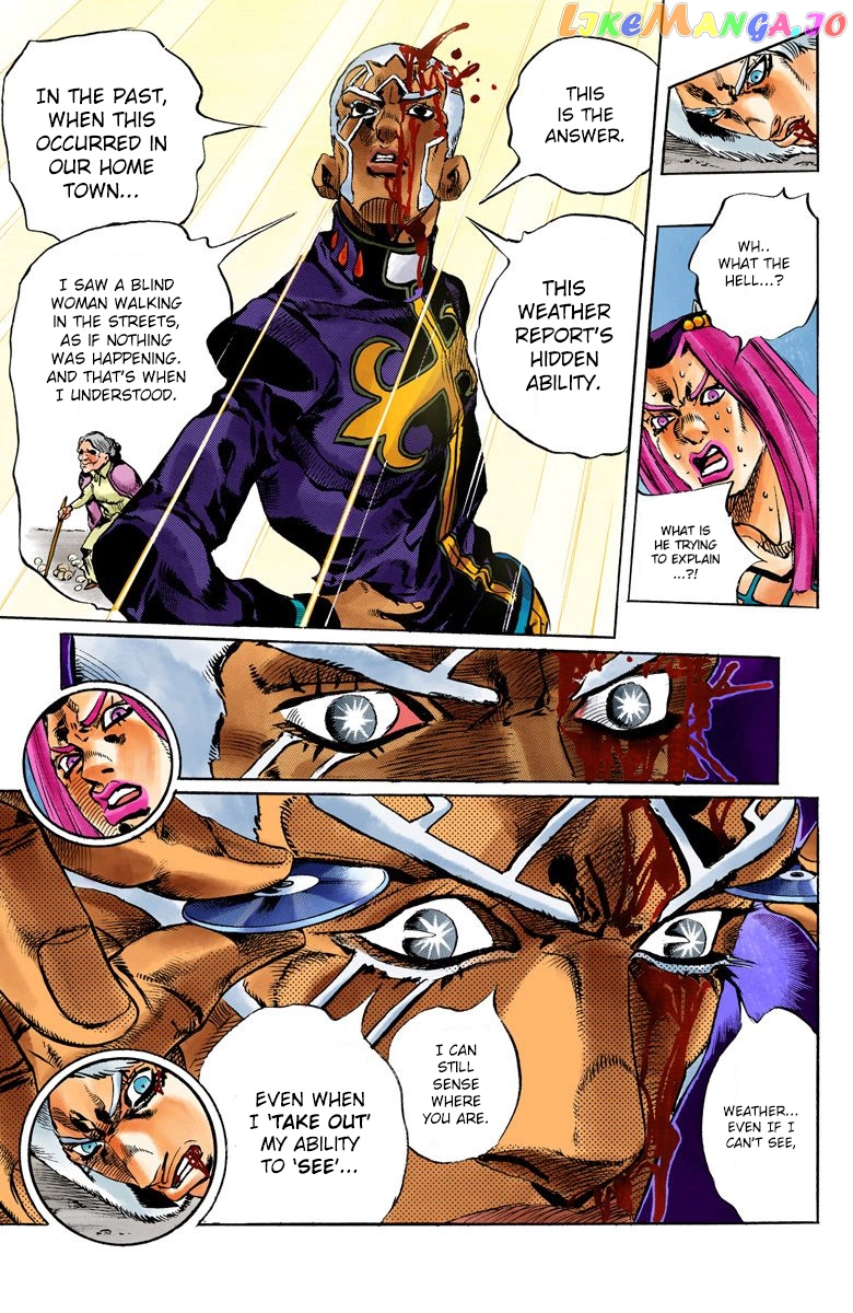 Jojo's Bizarre Adventure Part 6: Stone Ocean chapter 134 - page 17