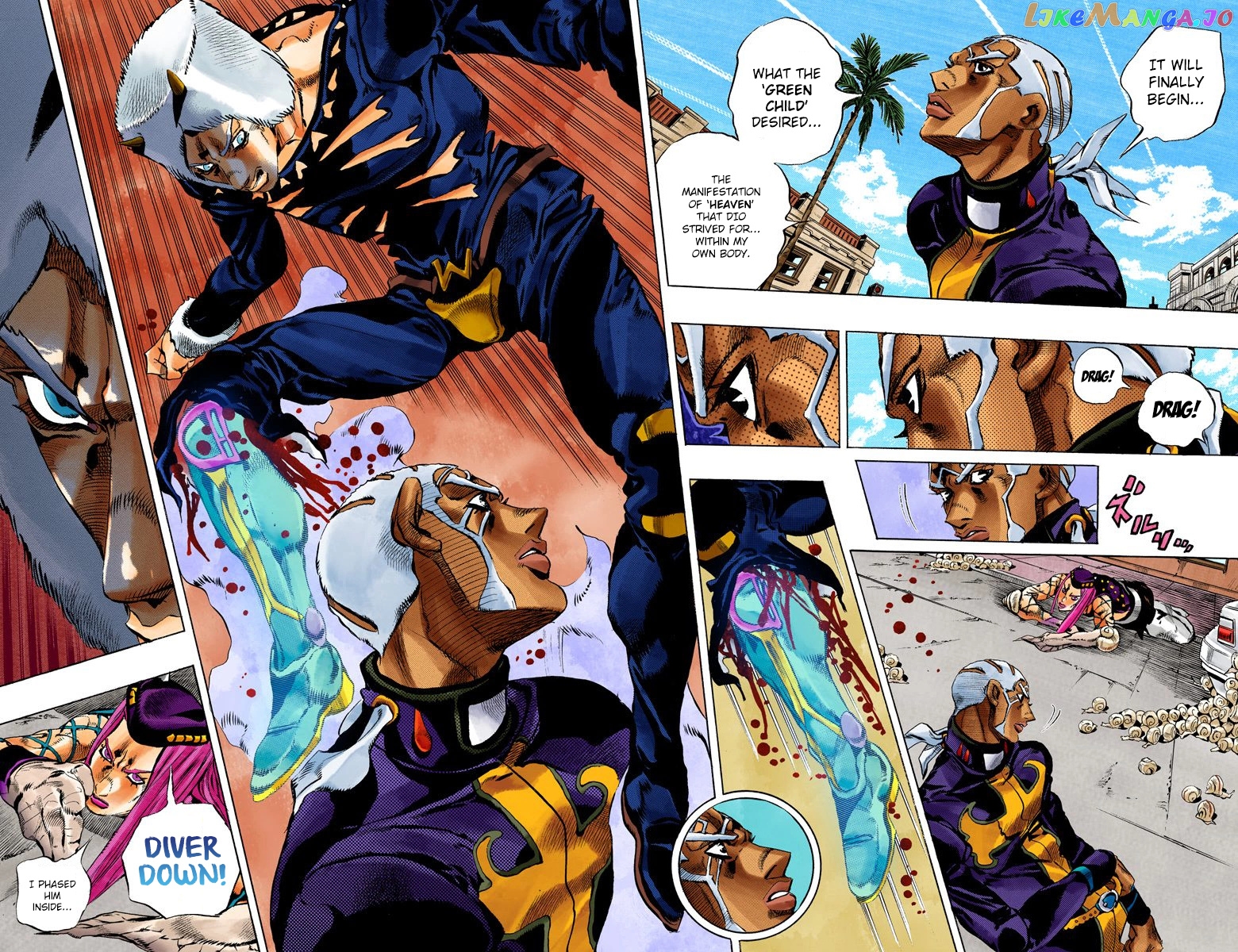 Jojo's Bizarre Adventure Part 6: Stone Ocean chapter 134 - page 8