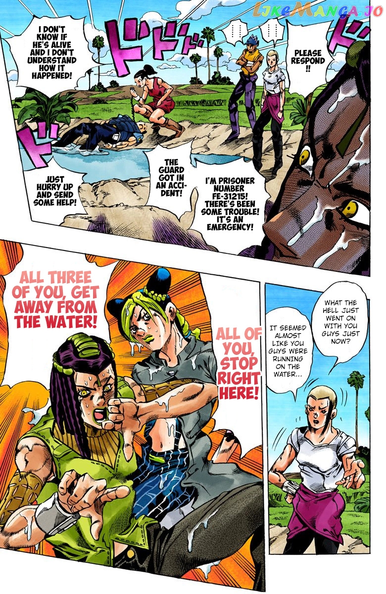 Jojo's Bizarre Adventure Part 6: Stone Ocean chapter 29 - page 16