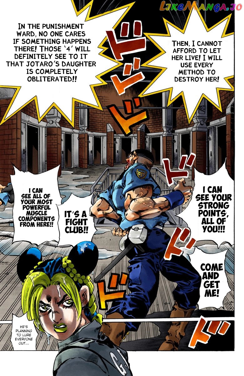 Jojo's Bizarre Adventure Part 6: Stone Ocean chapter 60 - page 17