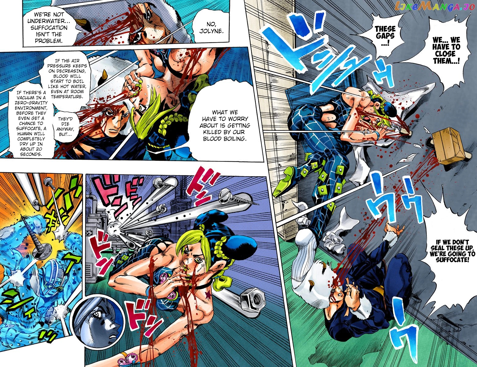 Jojo's Bizarre Adventure Part 6: Stone Ocean chapter 44 - page 7
