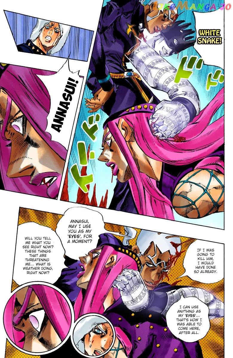 Jojo's Bizarre Adventure Part 6: Stone Ocean chapter 135 - page 12