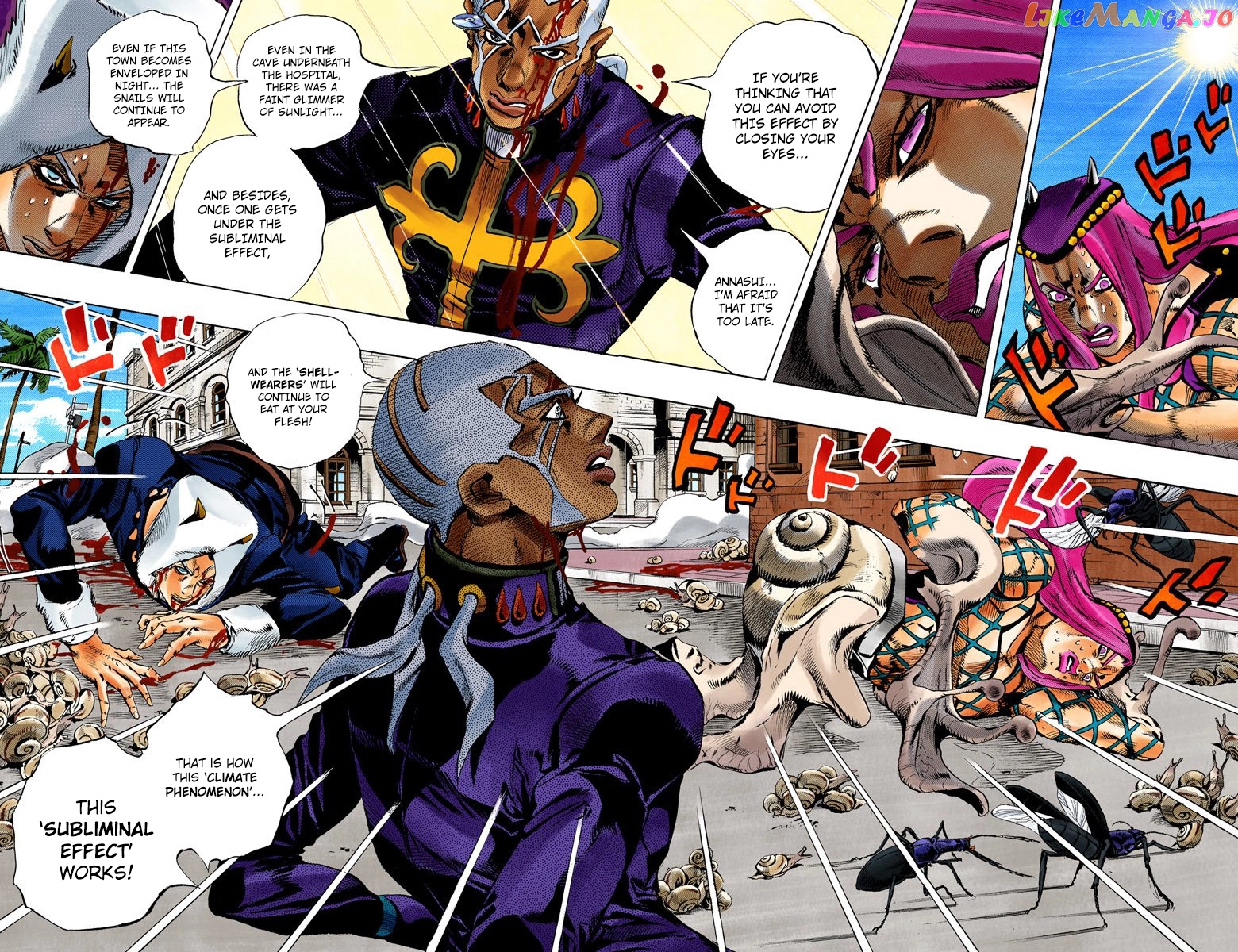 Jojo's Bizarre Adventure Part 6: Stone Ocean chapter 135 - page 2