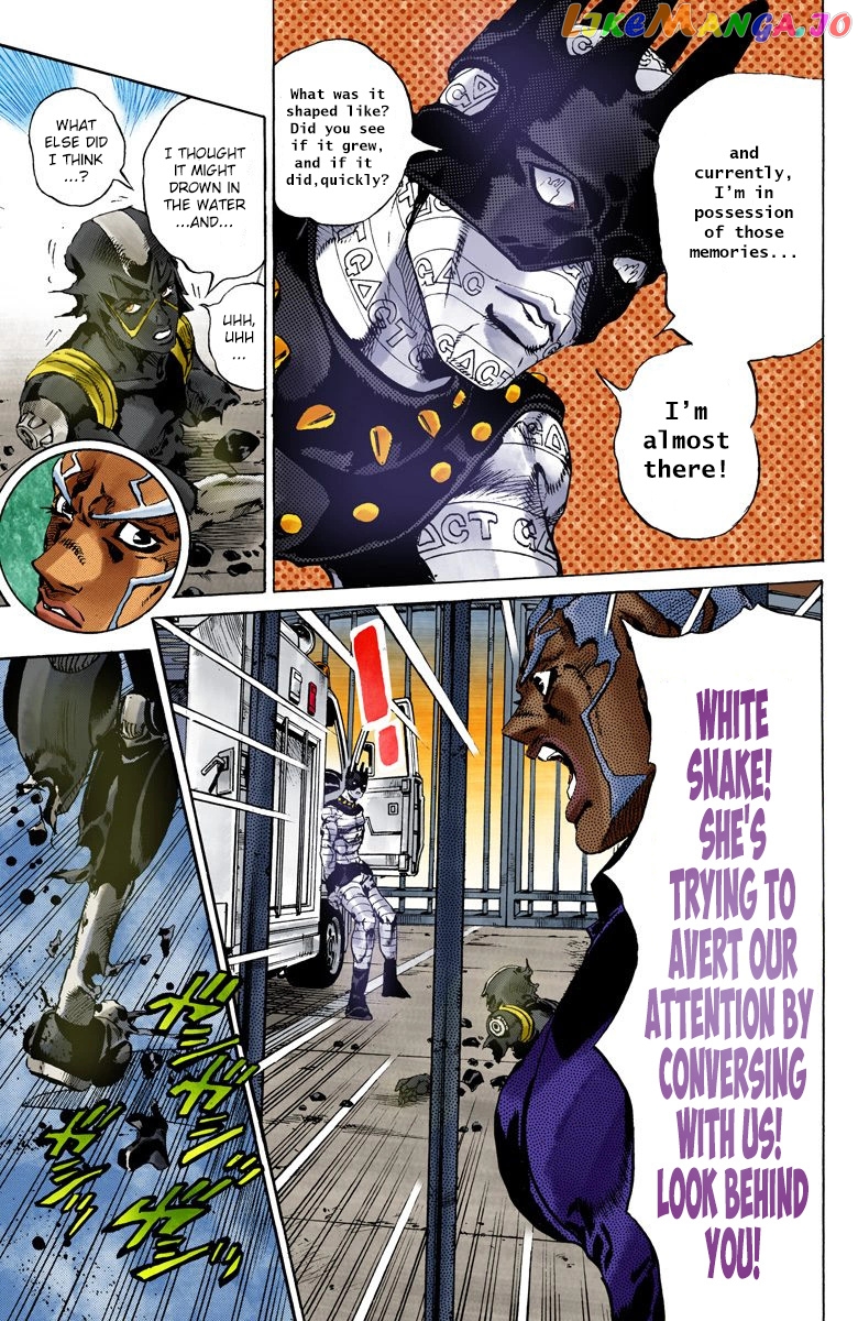 Jojo's Bizarre Adventure Part 6: Stone Ocean chapter 90 - page 11