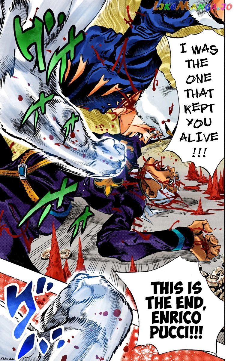 Jojo's Bizarre Adventure Part 6: Stone Ocean chapter 136 - page 10