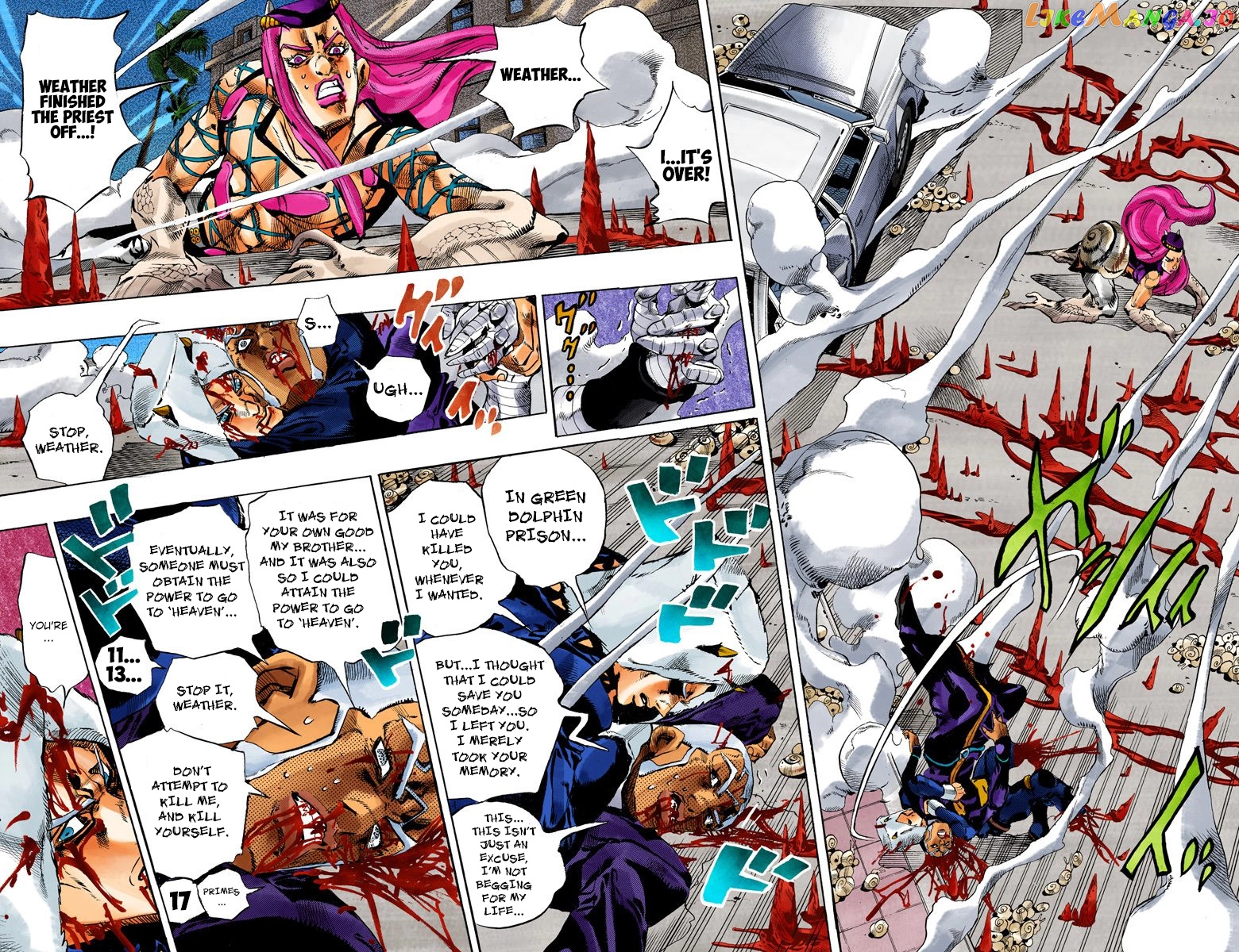 Jojo's Bizarre Adventure Part 6: Stone Ocean chapter 136 - page 8