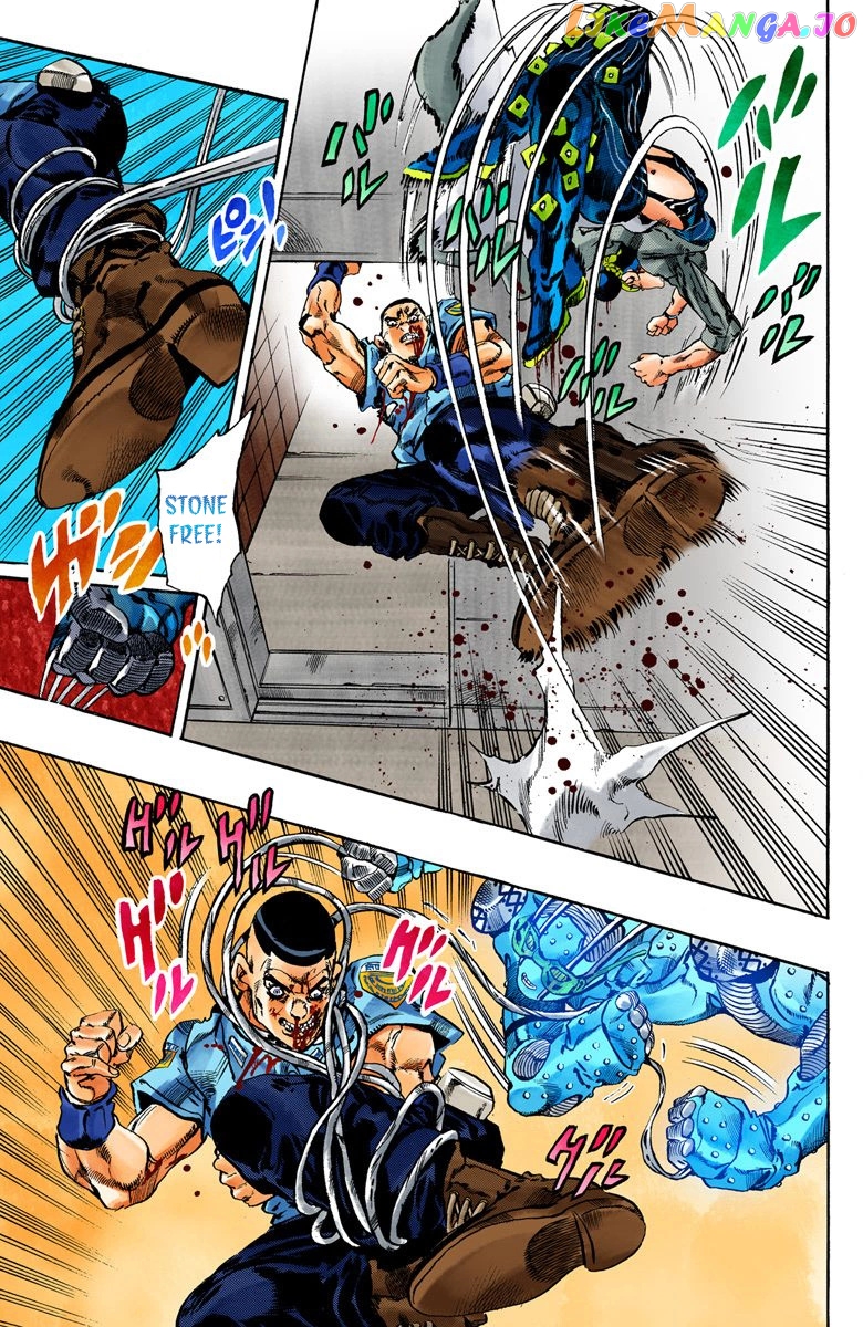 Jojo's Bizarre Adventure Part 6: Stone Ocean chapter 61 - page 16