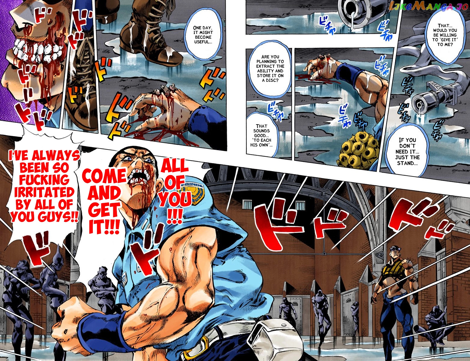 Jojo's Bizarre Adventure Part 6: Stone Ocean chapter 61 - page 9