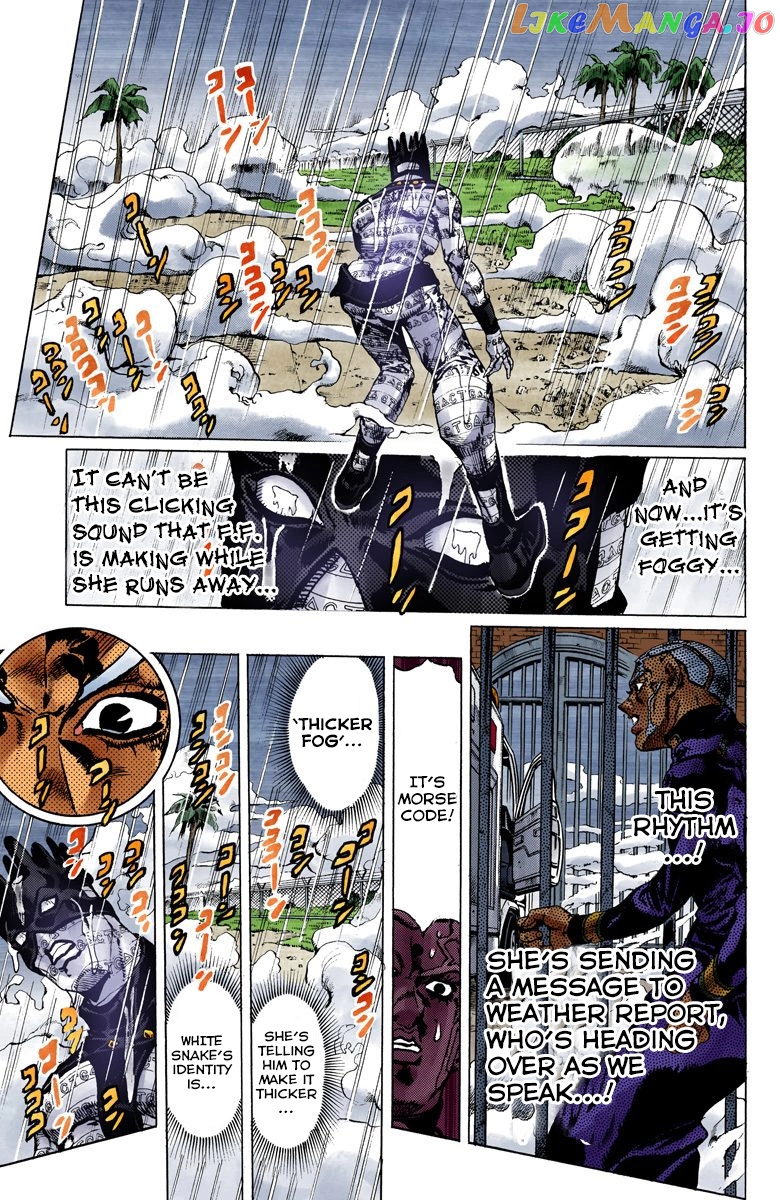 Jojo's Bizarre Adventure Part 6: Stone Ocean chapter 91 - page 11