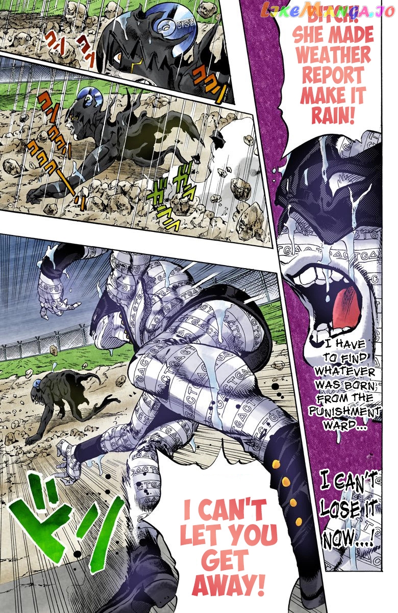 Jojo's Bizarre Adventure Part 6: Stone Ocean chapter 91 - page 9