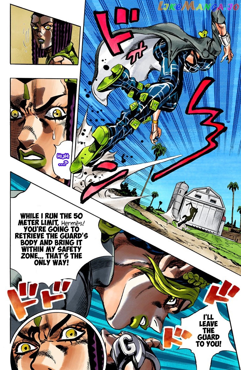 Jojo's Bizarre Adventure Part 6: Stone Ocean chapter 31 - page 4