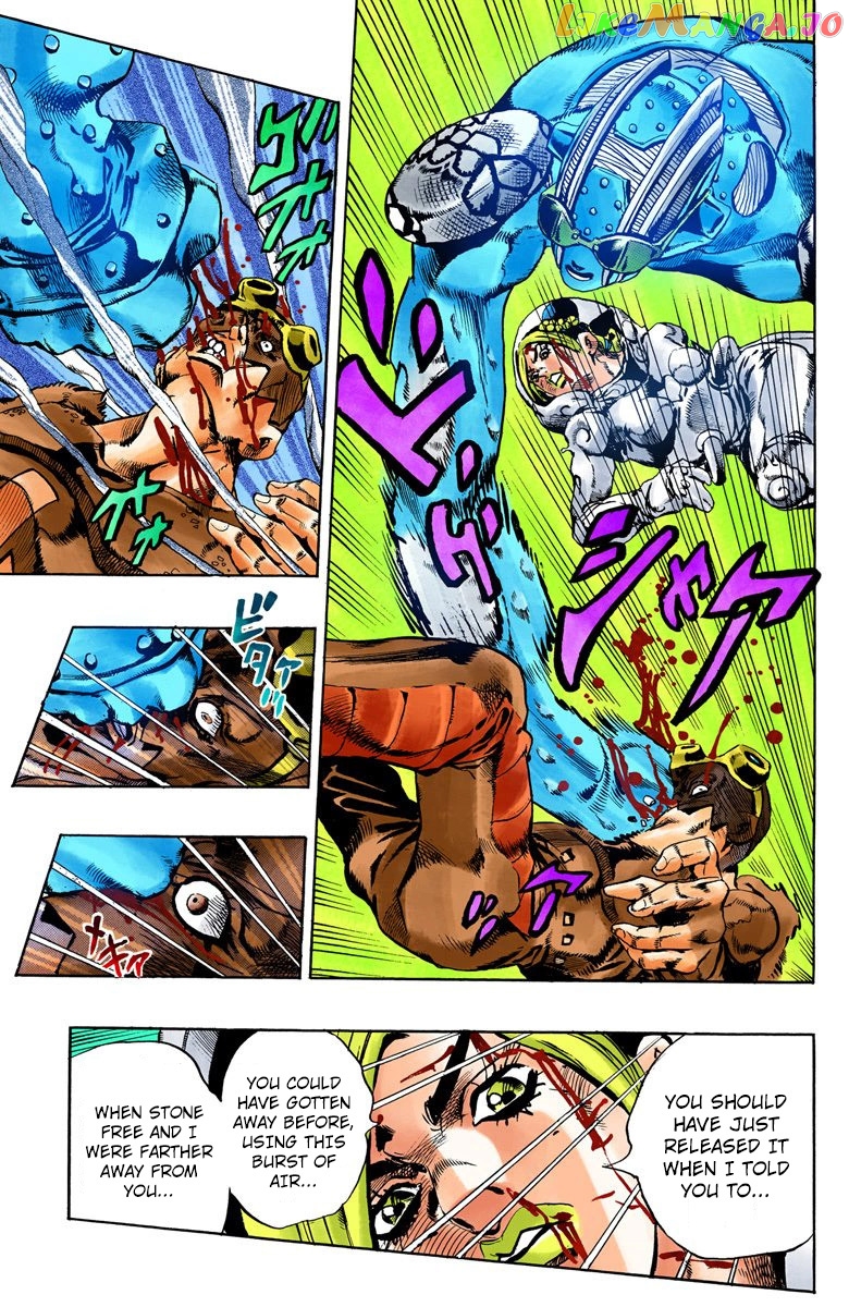 Jojo's Bizarre Adventure Part 6: Stone Ocean chapter 46 - page 16