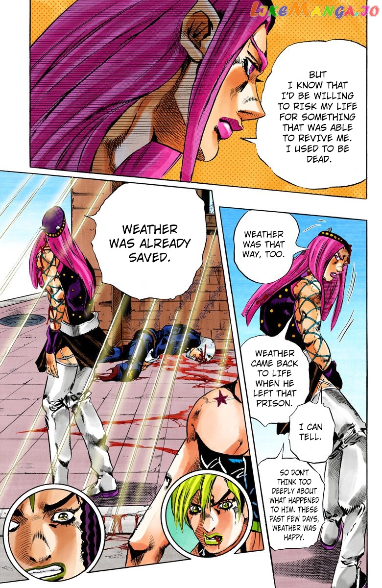 Jojo's Bizarre Adventure Part 6: Stone Ocean chapter 137 - page 15