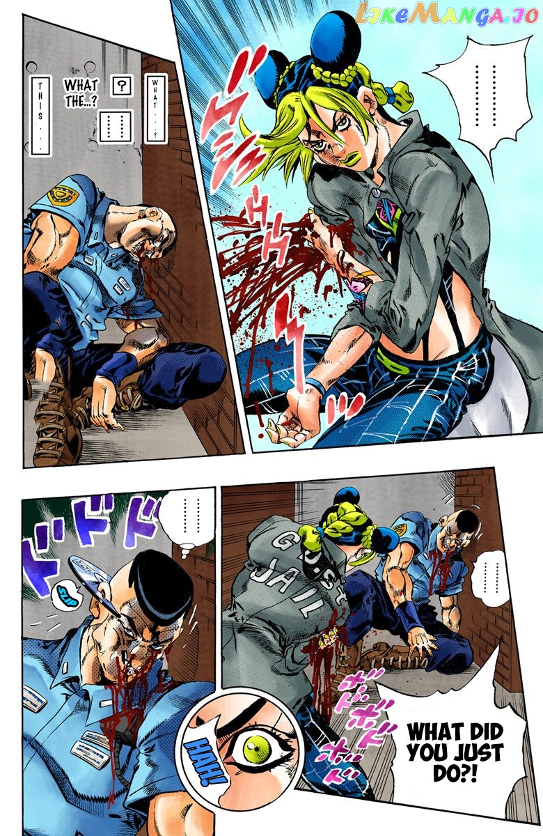 Jojo's Bizarre Adventure Part 6: Stone Ocean chapter 62 - page 16