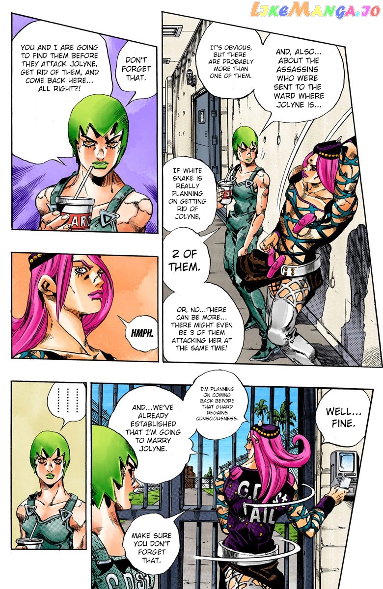 Jojo's Bizarre Adventure Part 6: Stone Ocean chapter 62 - page 5