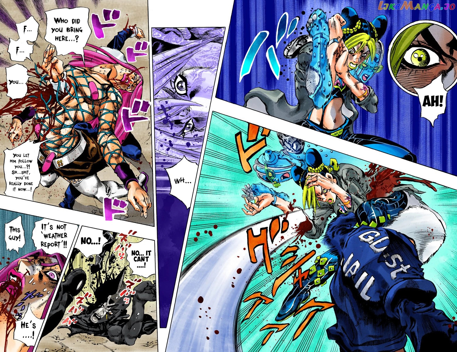 Jojo's Bizarre Adventure Part 6: Stone Ocean chapter 92 - page 16