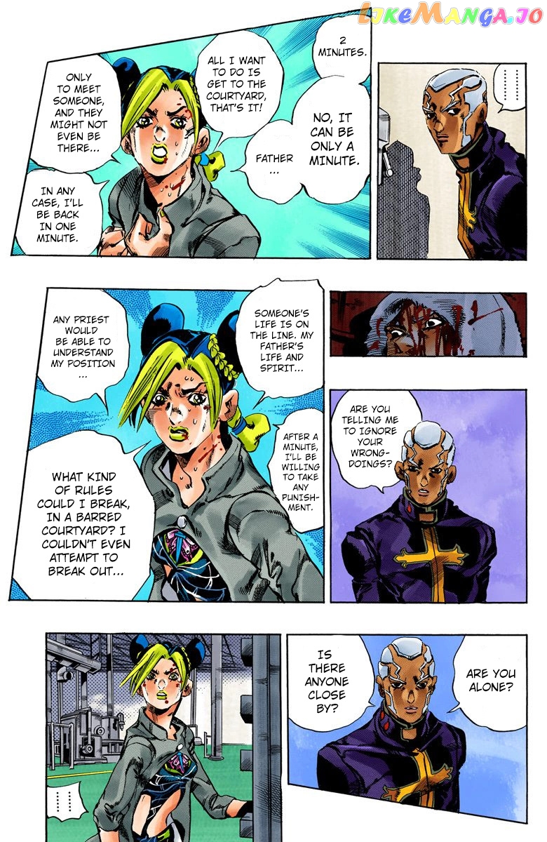 Jojo's Bizarre Adventure Part 6: Stone Ocean chapter 47 - page 11