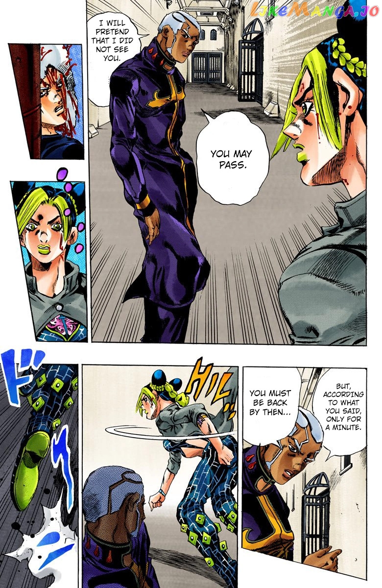 Jojo's Bizarre Adventure Part 6: Stone Ocean chapter 47 - page 13