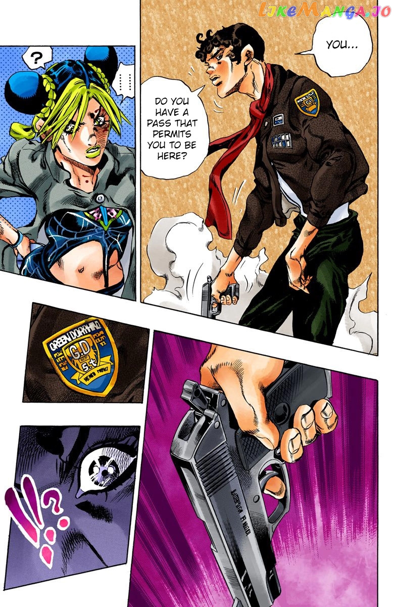 Jojo's Bizarre Adventure Part 6: Stone Ocean chapter 47 - page 17