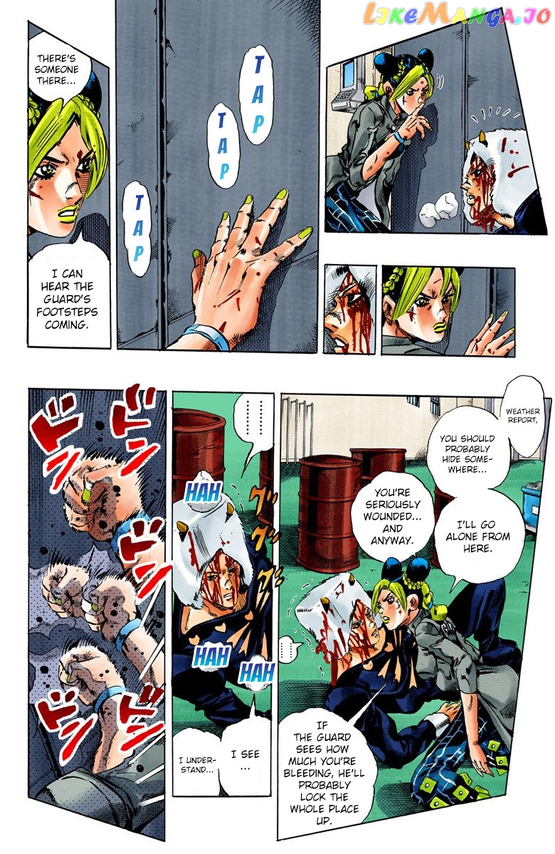 Jojo's Bizarre Adventure Part 6: Stone Ocean chapter 47 - page 4