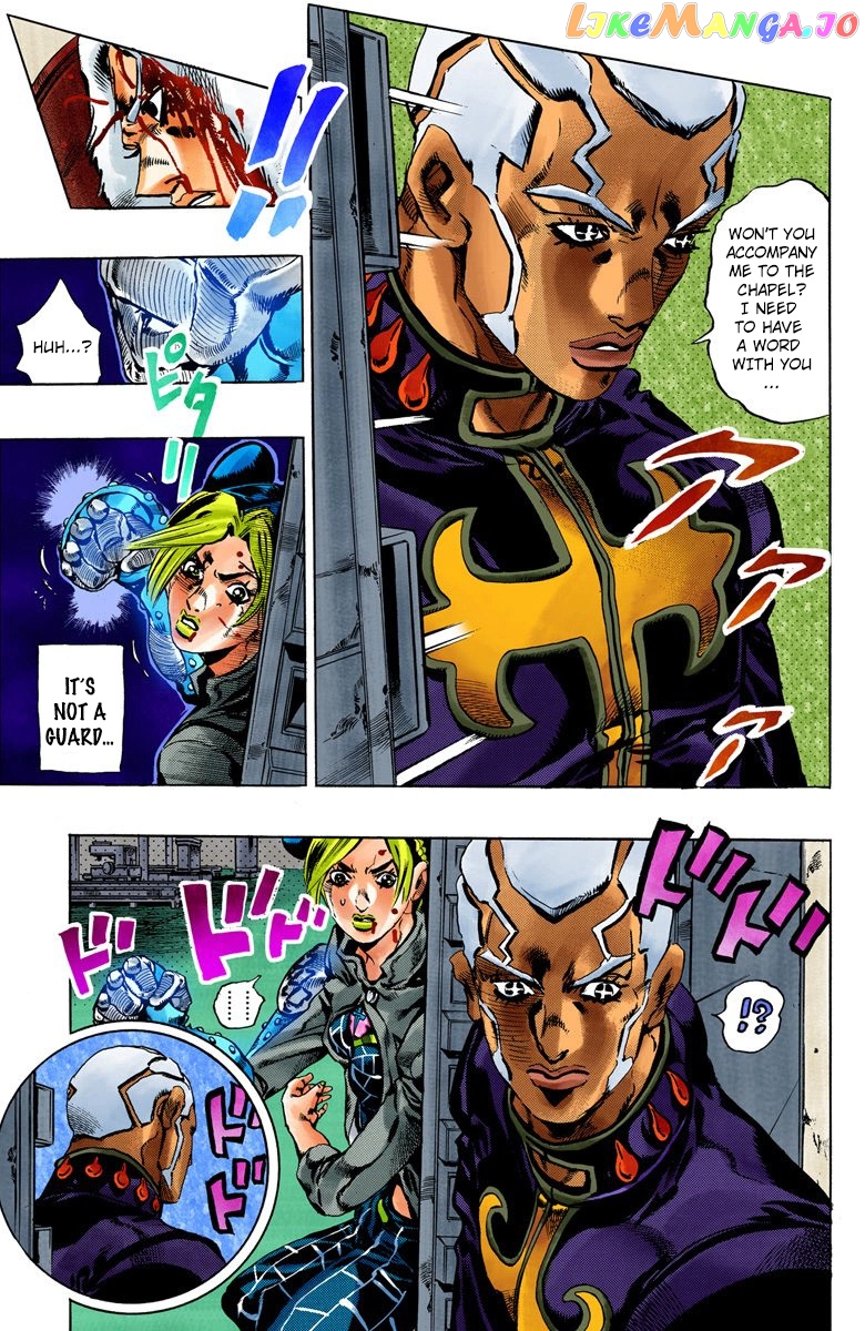 Jojo's Bizarre Adventure Part 6: Stone Ocean chapter 47 - page 7