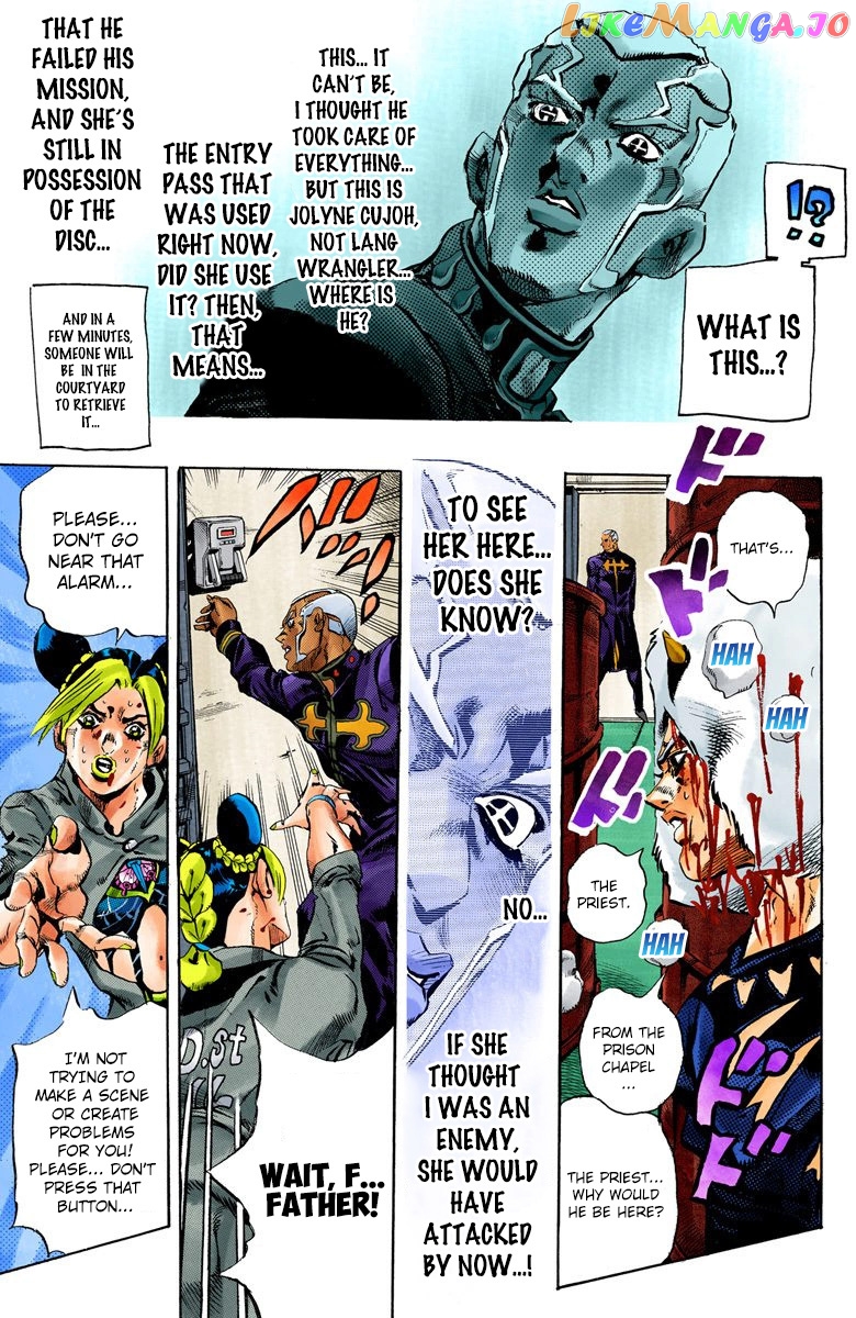 Jojo's Bizarre Adventure Part 6: Stone Ocean chapter 47 - page 9