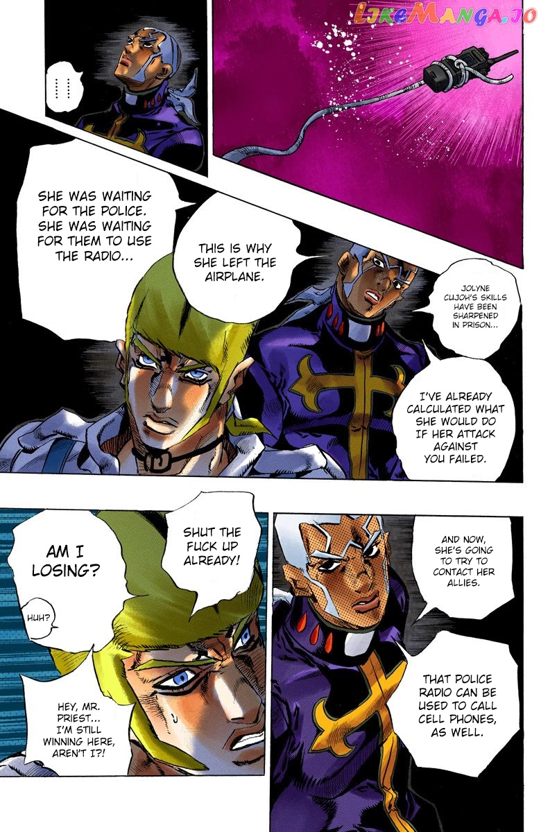 Jojo's Bizarre Adventure Part 6: Stone Ocean chapter 121 - page 16