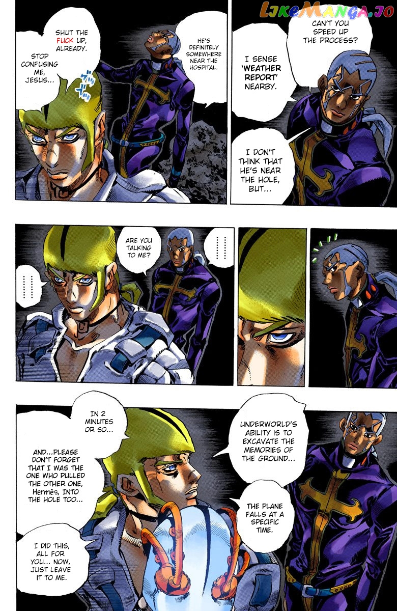 Jojo's Bizarre Adventure Part 6: Stone Ocean chapter 121 - page 8