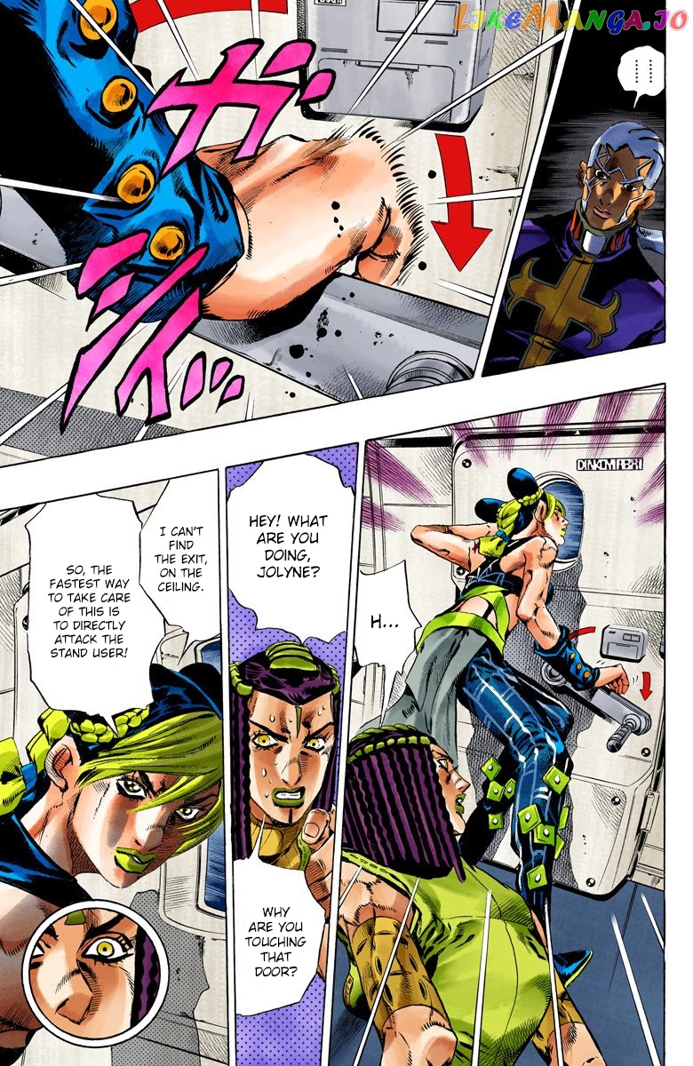 Jojo's Bizarre Adventure Part 6: Stone Ocean chapter 121 - page 9