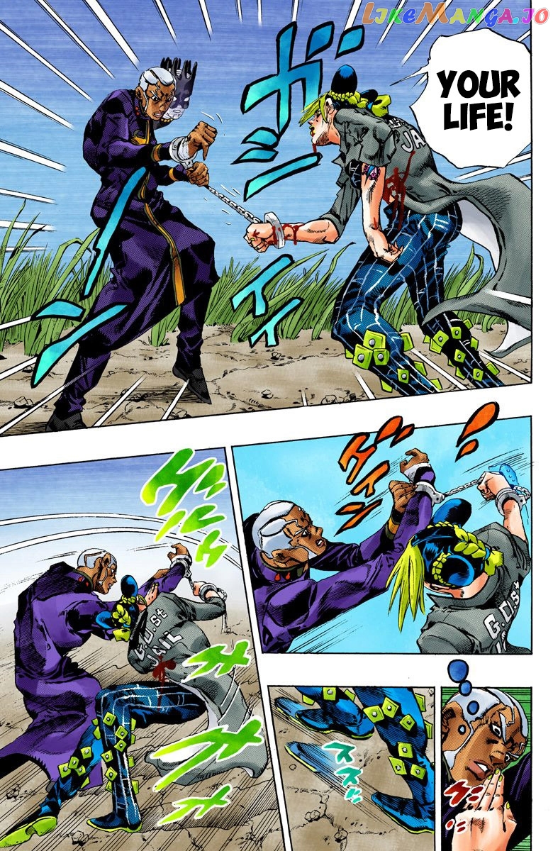 Jojo's Bizarre Adventure Part 6: Stone Ocean chapter 93 - page 8