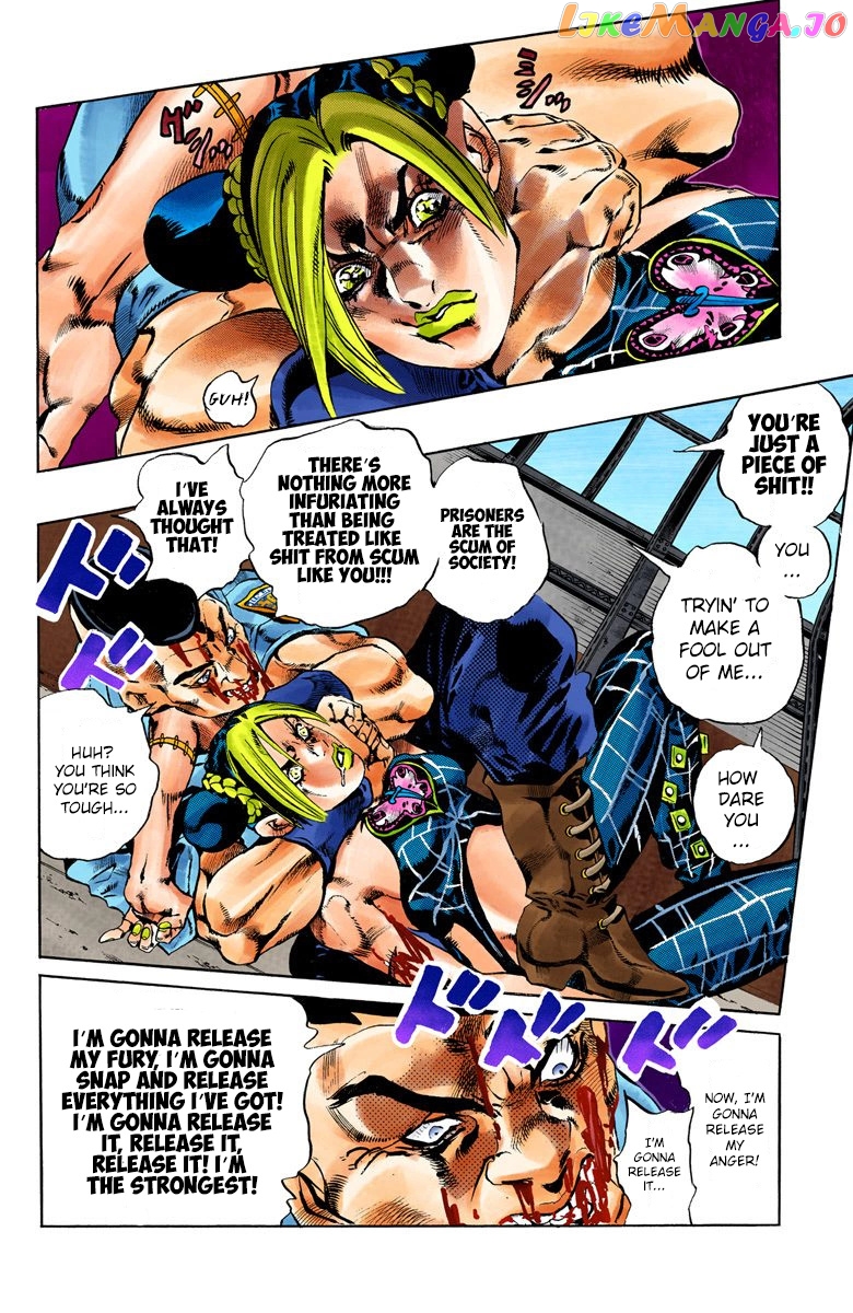 Jojo's Bizarre Adventure Part 6: Stone Ocean chapter 63 - page 20